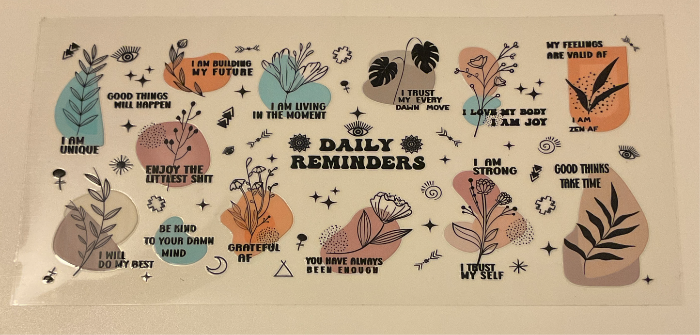 Daily Reminders