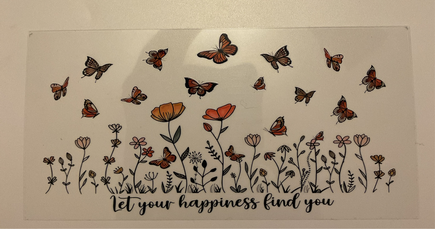 Let your happiness find you