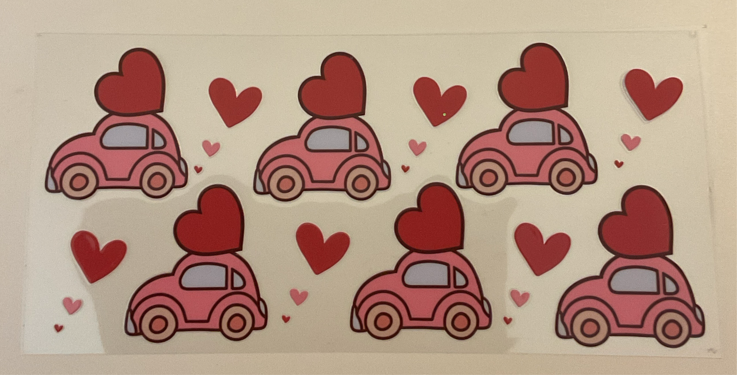 Hearts and cars